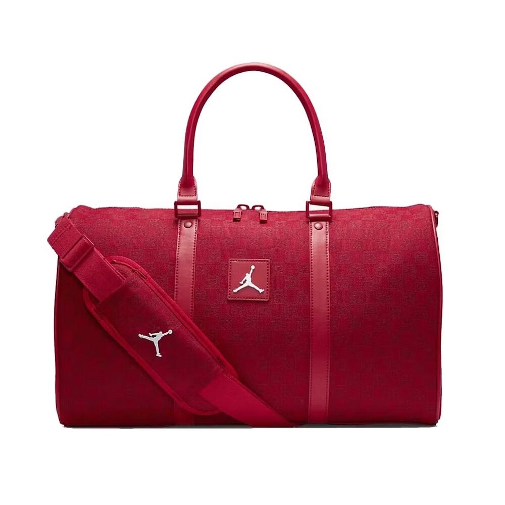 Jordan Monogram Duffle Bag Red